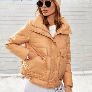 Camel Down Jacket